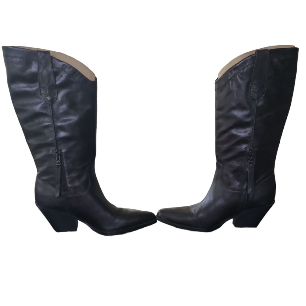 Sam Edelman Women's Jamie Western Cowboy Boots Size 8